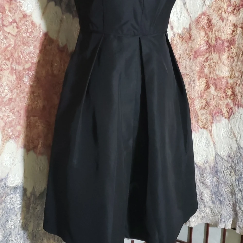 J.Crew black new cocktail sleeveless A line dress size 2